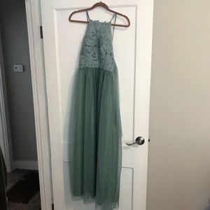 Sage Bridesmaids Dress